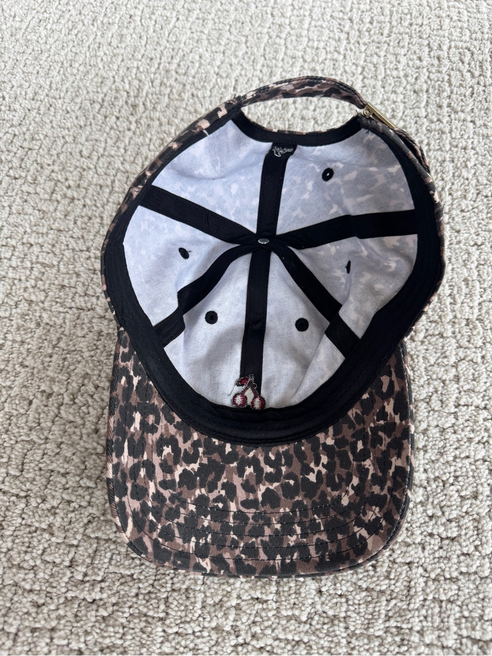 Anthropologie leopard print baseball cap - Picture 4 of 4
